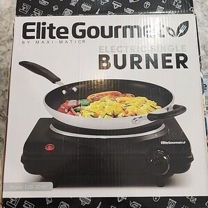 Elite Gourmet Electric‎ Single Burner.  Used
